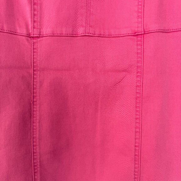 ASOS DESIGN denim mini dress with sweetheart neckline in pink *NEVER WORN* - Picture 9 of 11